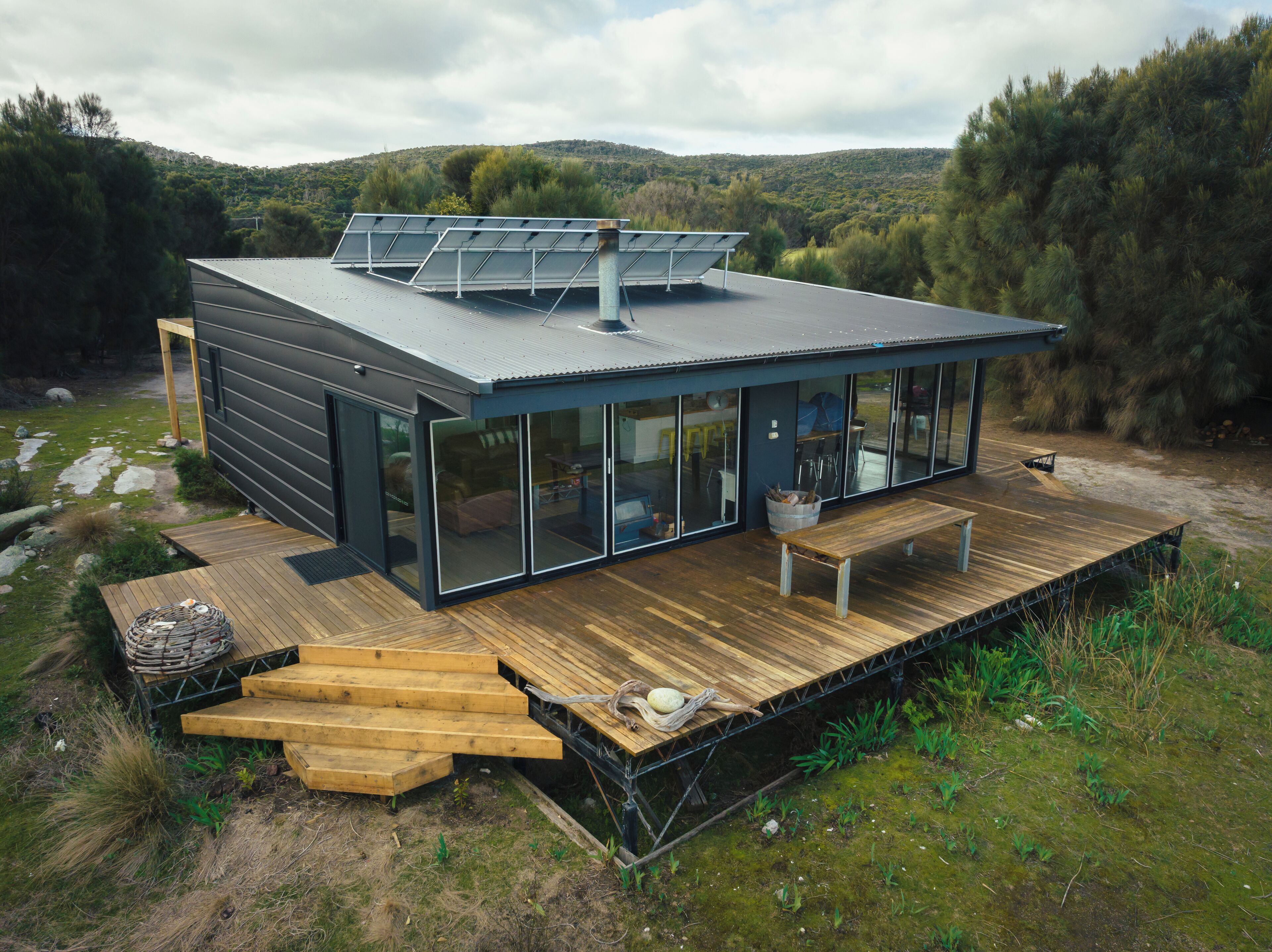 Fachada de la propiedad