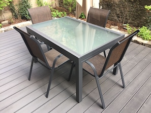 Apartamento luxo, 1 quarto, varanda, no jardim (including cleaning fee) | Terraço/påtio