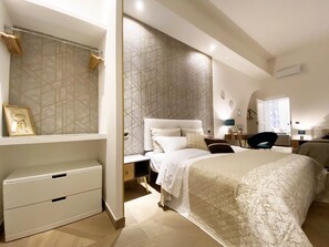 Apartamento Deluxe, vistas al jardín | Ropa de cama de alta calidad y colchones viscoelásticos