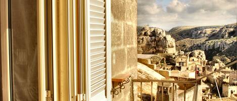 Blick von der Unterkunft