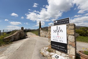Entrada de la propiedad