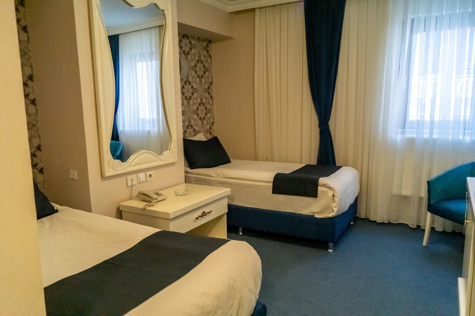 Standard Twin Room | Premium bedding, minibar, in-room safe, desk