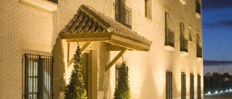 Entrada de la propiedad