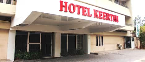 Fassade der Unterkunft