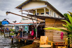 Terrace/patio - Barrbra BnB Over The Sea (Bocas del Toro)