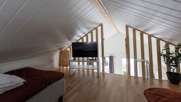 Comfort-Ferienhütte | 2 Schlafzimmer, Bügeleisen/Bügelbrett, Babybetten, kostenloses WLAN