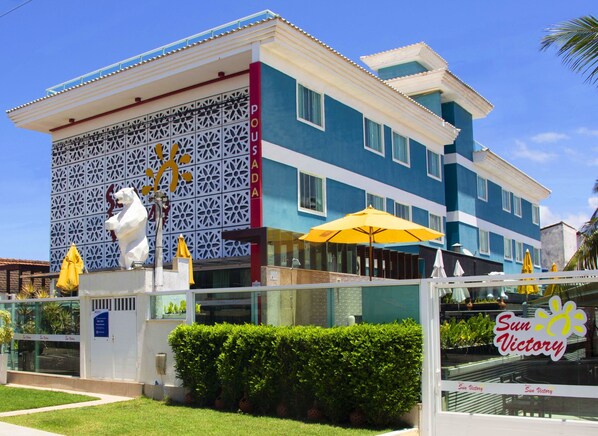 Fassade der Unterkunft