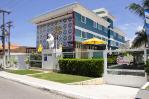 Fassade der Unterkunft