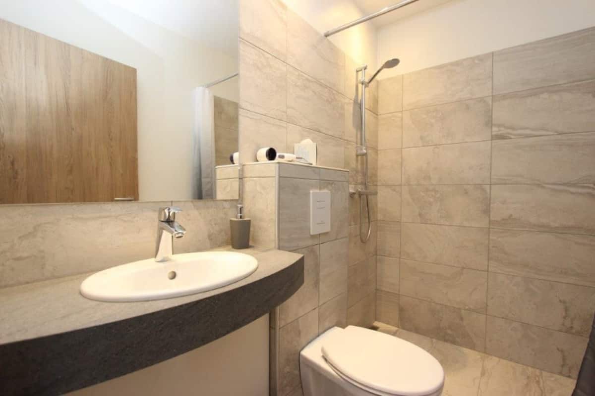 double or twin room, private bathroom | bathroom | shower, free toiletries, hair dryer, towels