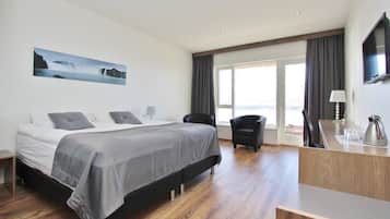 Dubbelrum eller tvÄbÀddsrum - privat badrum | Skrivbord, mörklÀggningsgardiner, ljudisolering och gratis wi-fi