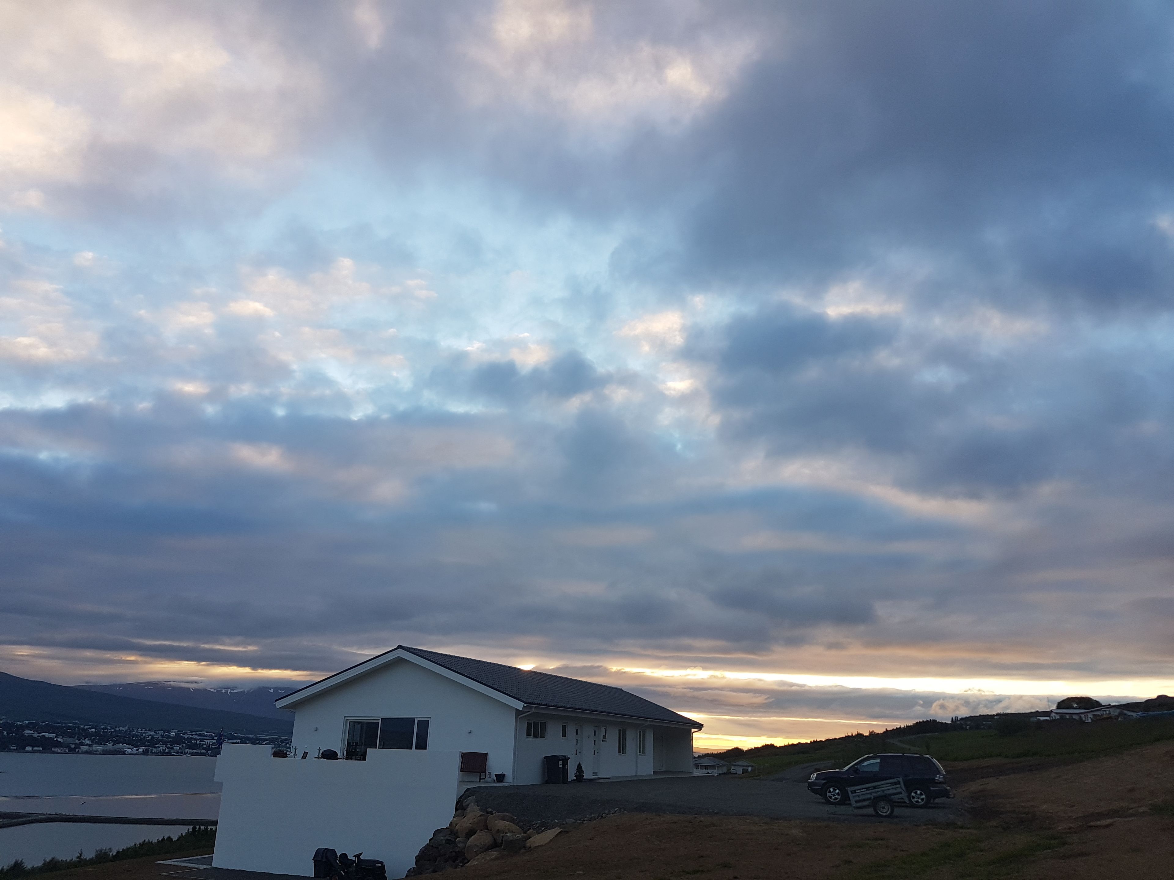 front of property – evening/night