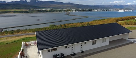 Overnatningsstedets indgangsparti