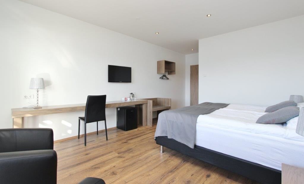 double or twin room, private bathroom | desk, blackout curtains, soundproofing, free wifi