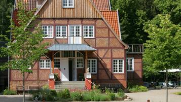 Fassade der Unterkunft