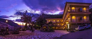 Front of property - evening/night