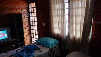Family Chalet, 2 Bedrooms, Pool View, Poolside | 2 bedrooms, free WiFi