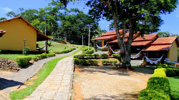 Property grounds - Pousada Chapadão (Barra do Pirai)