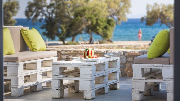 House, 3 Bedrooms, Private Pool | Terrace/patio - Villa Maria (Paros)