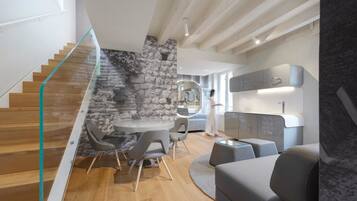 Duplex | 1 bedroom, premium bedding, down duvets, pillow-top beds