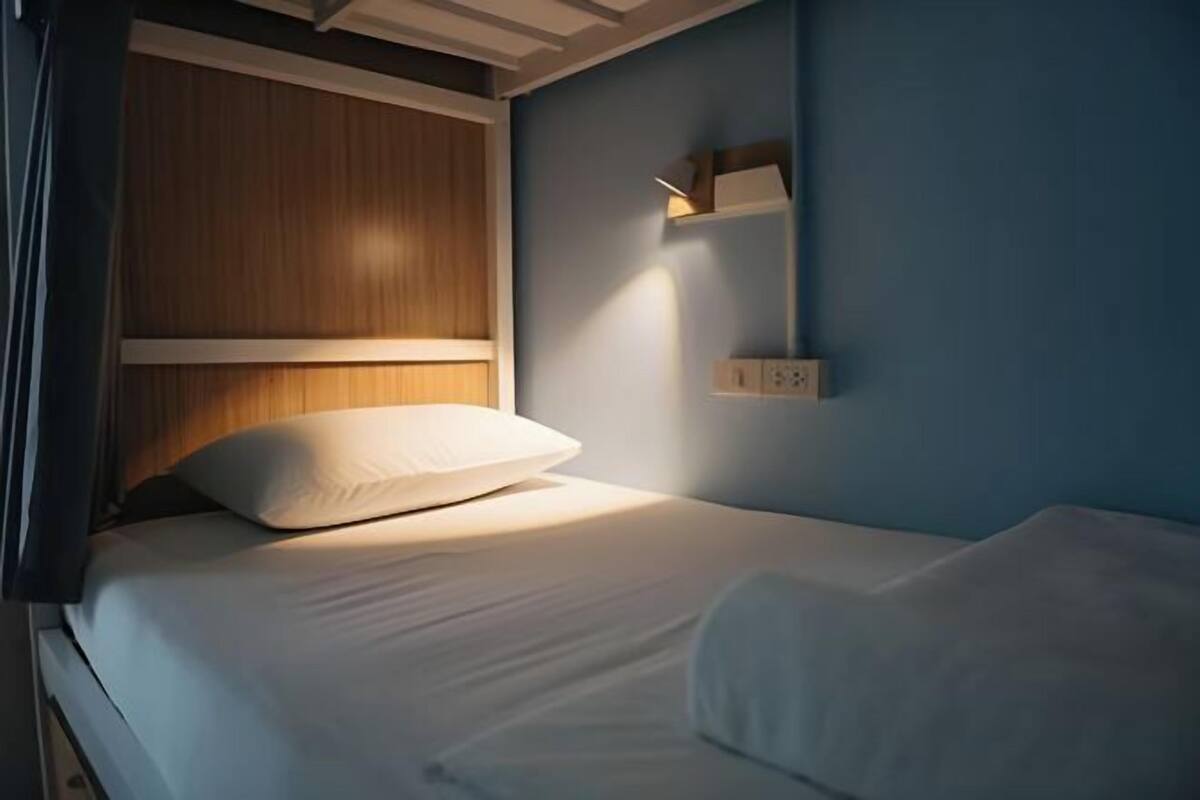 Blackout curtains, iron/ironing board (on request), free WiFi