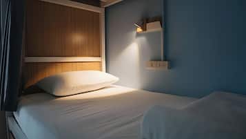 Blackout curtains, iron/ironing board, free WiFi, bed sheets