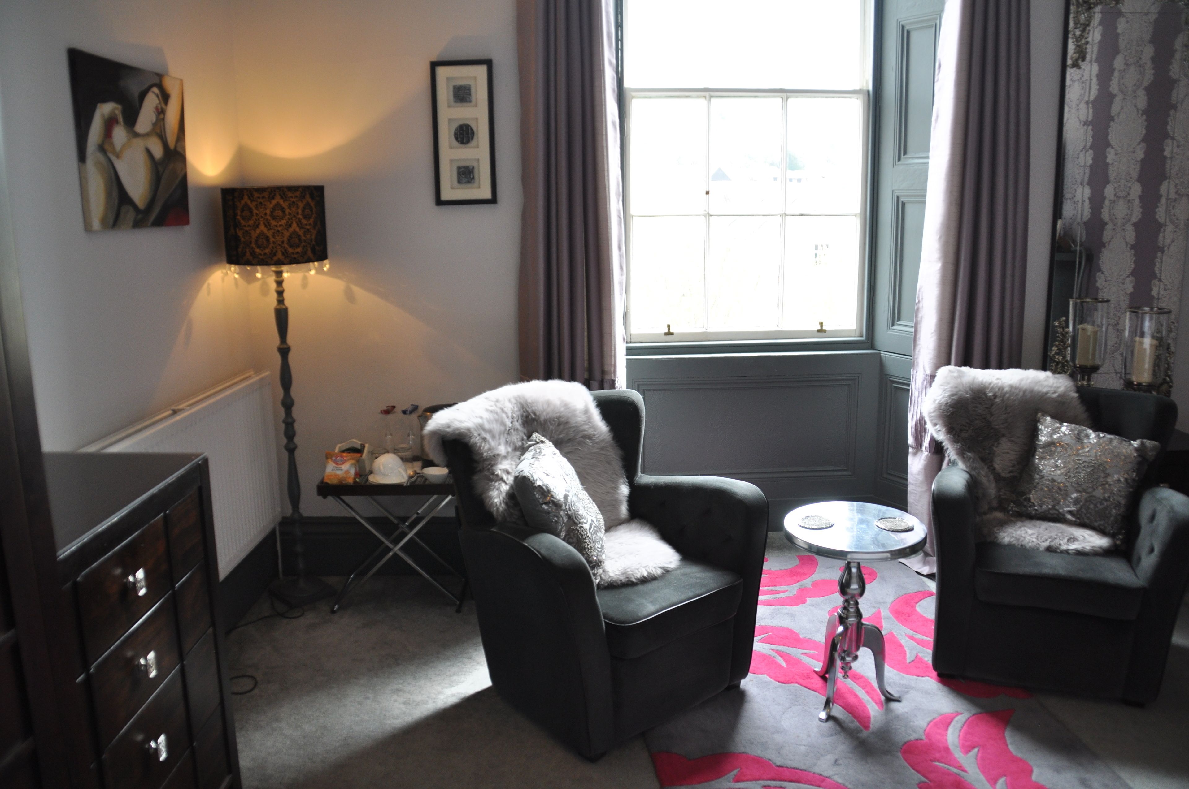 Egyptian cotton sheets, hypo-allergenic bedding, iron/ironing board