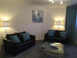 Apartment, 2 Bedrooms | Living area | Flat-screen TV - North Bridge Apartment (Hawick)