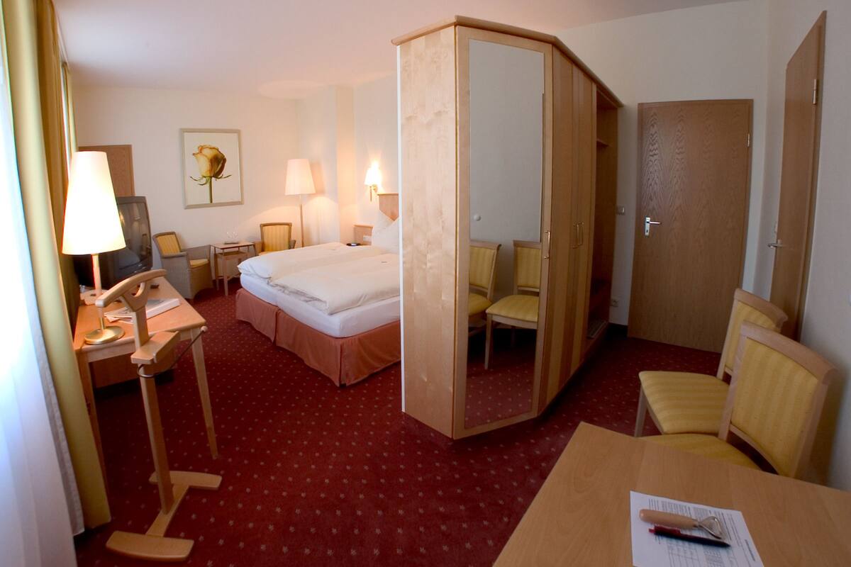 In-room safe, iron/ironing board, free WiFi, bed sheets