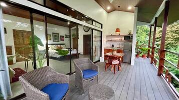 Villa Luxury, 1 letto king | Terrazza/patio