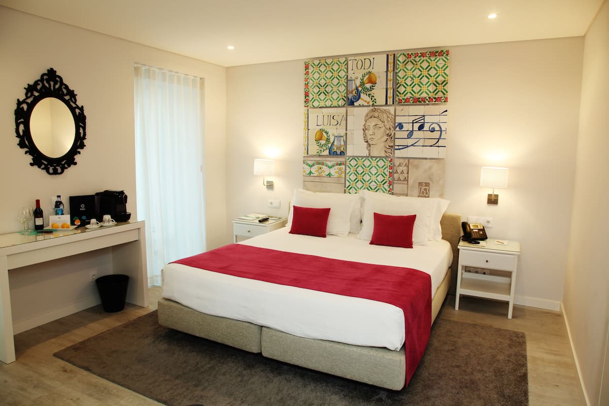 Premium Double Room, Balcony, City View | Premium bedding, minibar, in-room safe, desk