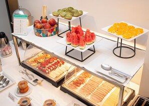 Petit déjeuner buffet compris tous les jours