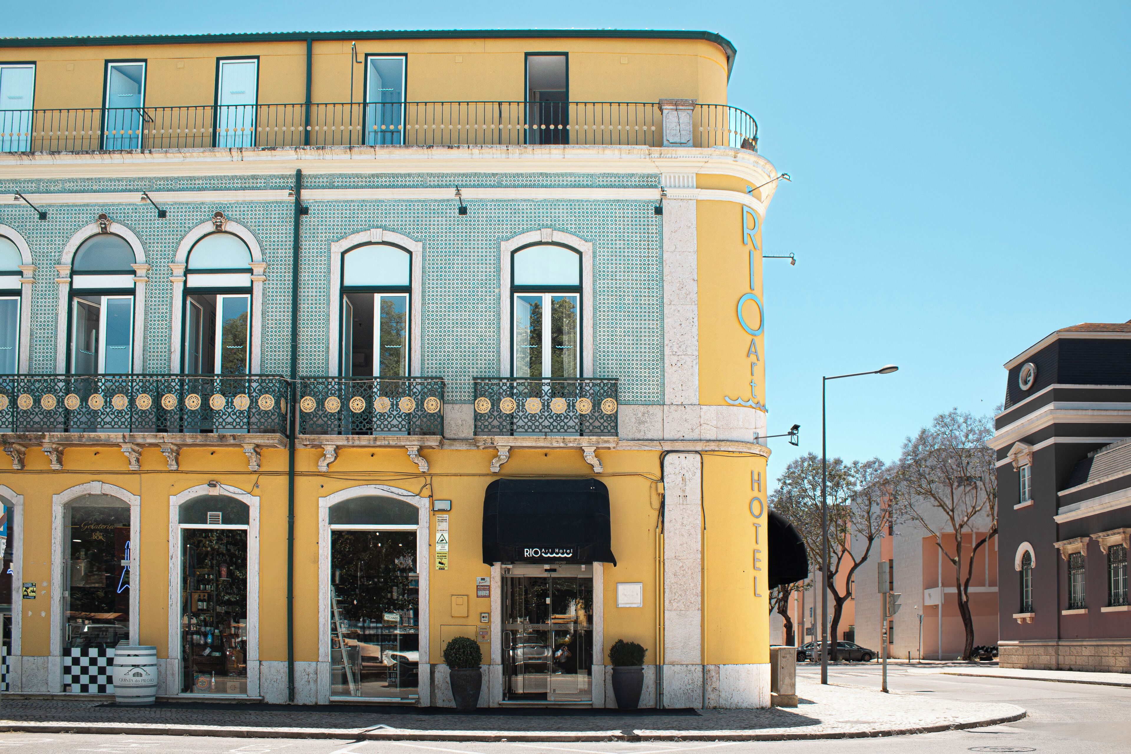 Façade de l’hébergement