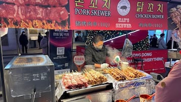 Näkymä majoituspaikan ympäristöön