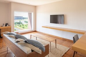 Executive-Suite, 1 King-Bett, Whirlpool | Ausblick vom Zimmer