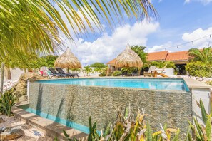 2 outdoor pools, open 8:00 AM to 9:00 PM, pool umbrellas, pool loungers - ABC Resort Curaçao (Willemstad)