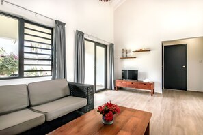 Standard Apartment, 2 Bedrooms, Non Smoking, Terrace | Living area | Flat-screen TV, Netflix - ABC Resort Curaçao (Willemstad)