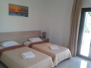 Superior Apartment, 1 Bedroom, Sea View | 1 bedroom, premium bedding, in-room safe, soundproofing