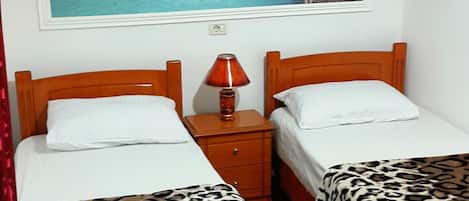 Standard Twin Room, 2 Twin Beds, Balcony | In-room safe, iron/ironing board, free WiFi, bed sheets
