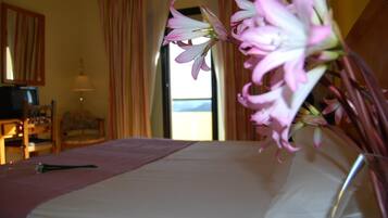 Een bureau, babybedden (toeslag), extra bedden (toeslag), gratis wifi