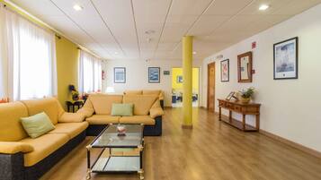 Zona de estar del vestíbulo