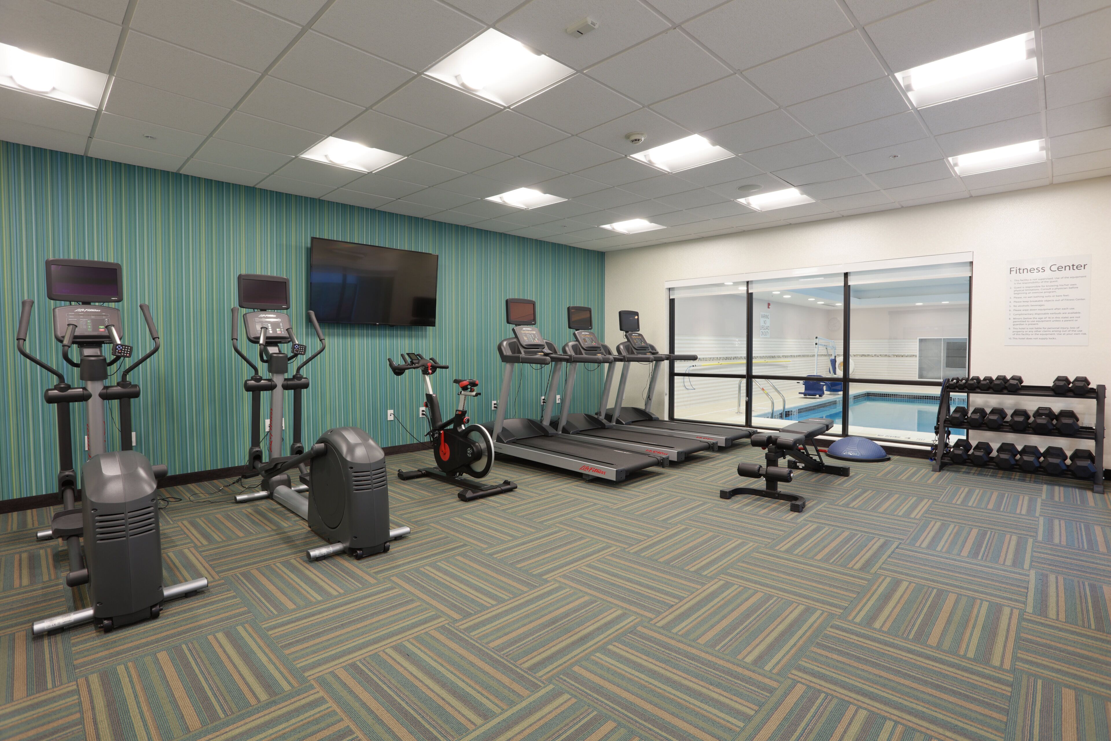 Fitnessbereich