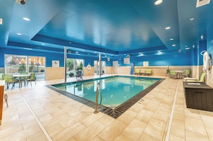 Una piscina techada