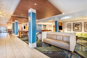 Sittområde i lobbyn