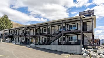 Façade de l’hébergement