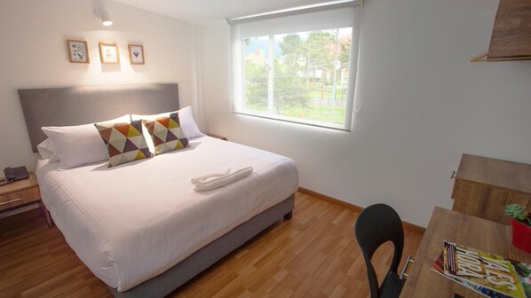 Desk, iron/ironing board, rollaway beds, free WiFi