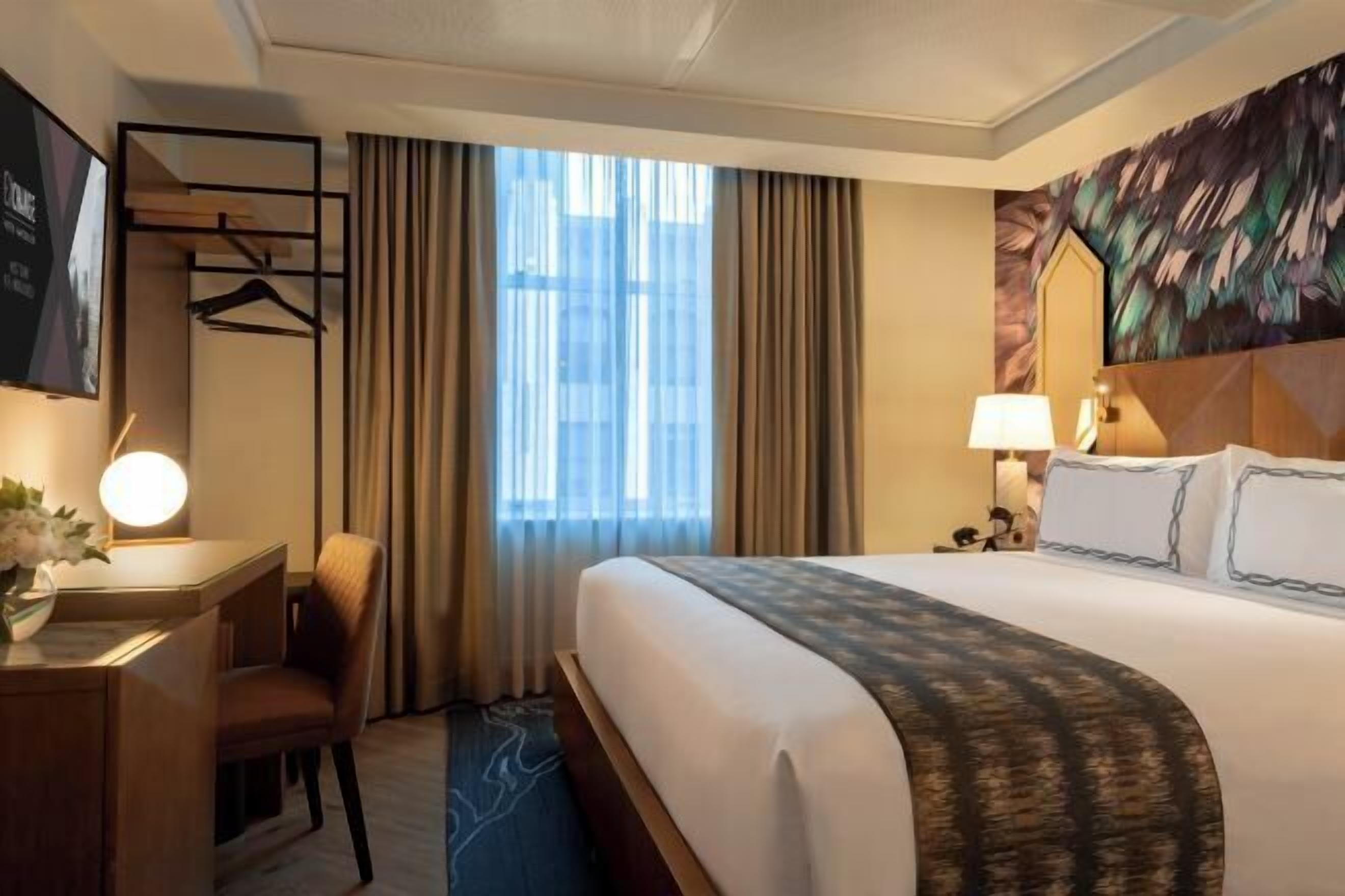 Premium bedding, down duvets, in-room safe, individually decorated