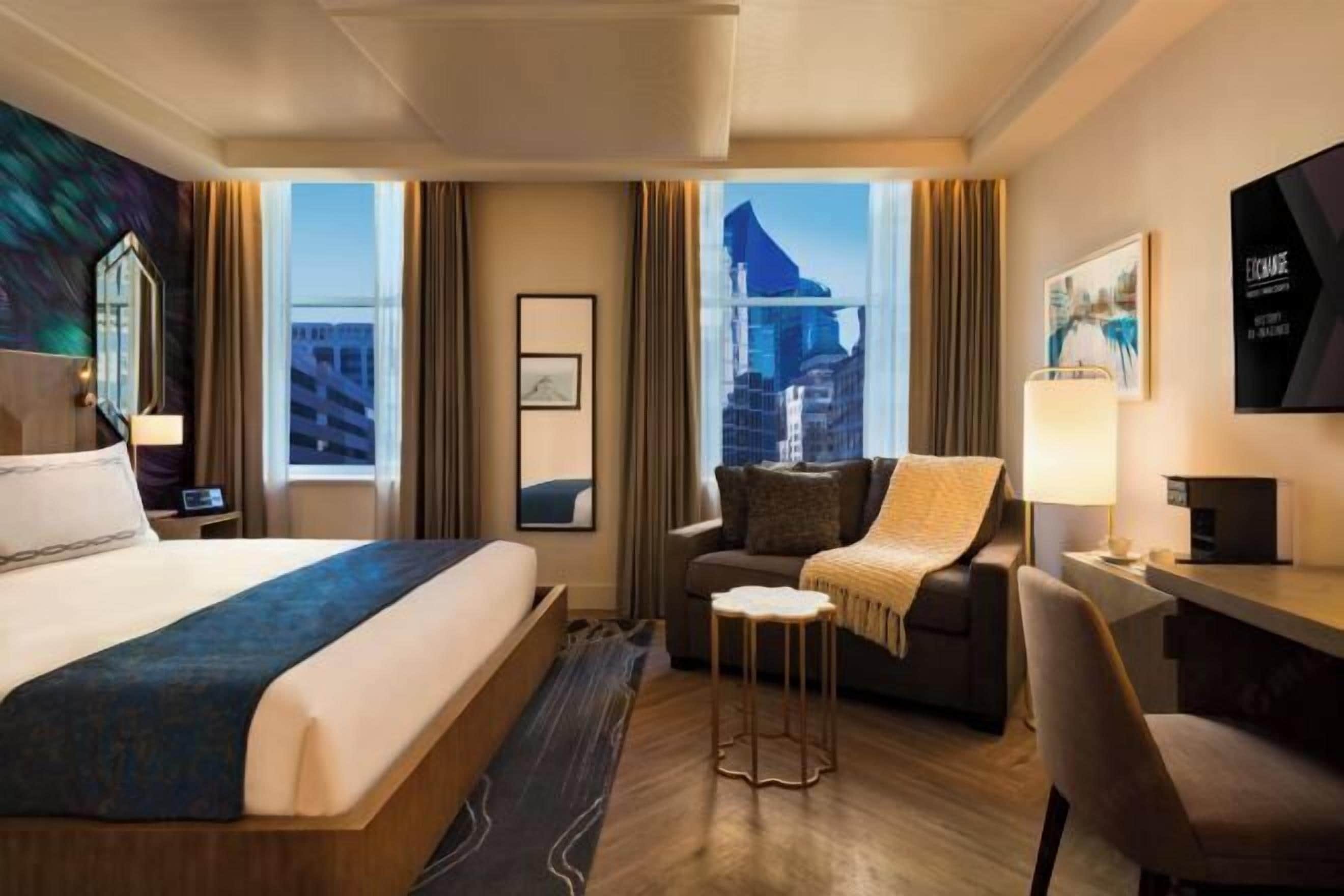 Premium bedding, down duvets, in-room safe, individually decorated