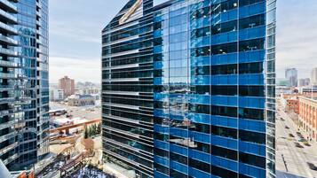 Suite City, 2 letti queen, vista città | Vista città
