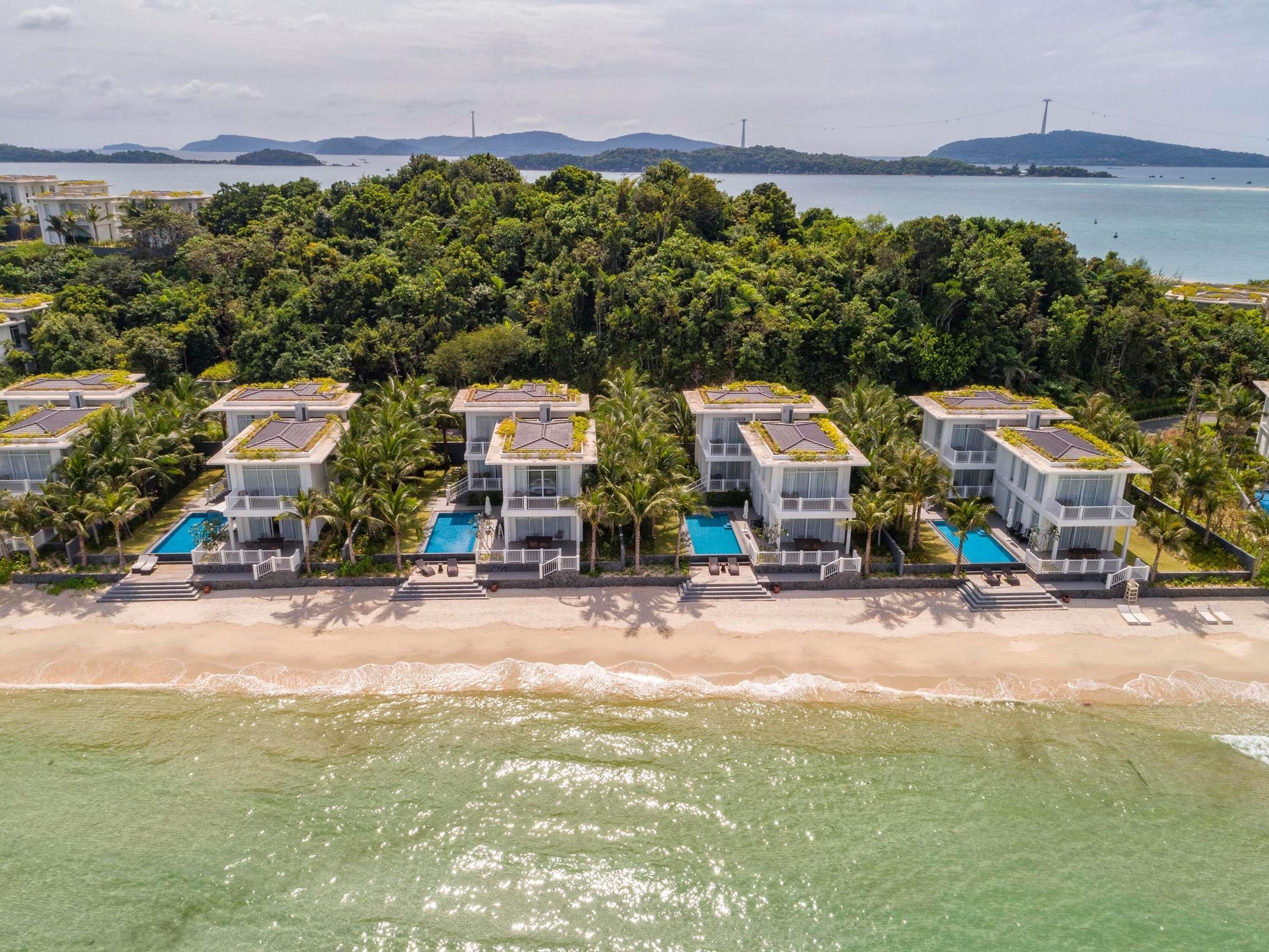 Villa, 1 chambre, piscine privée, en front de plage