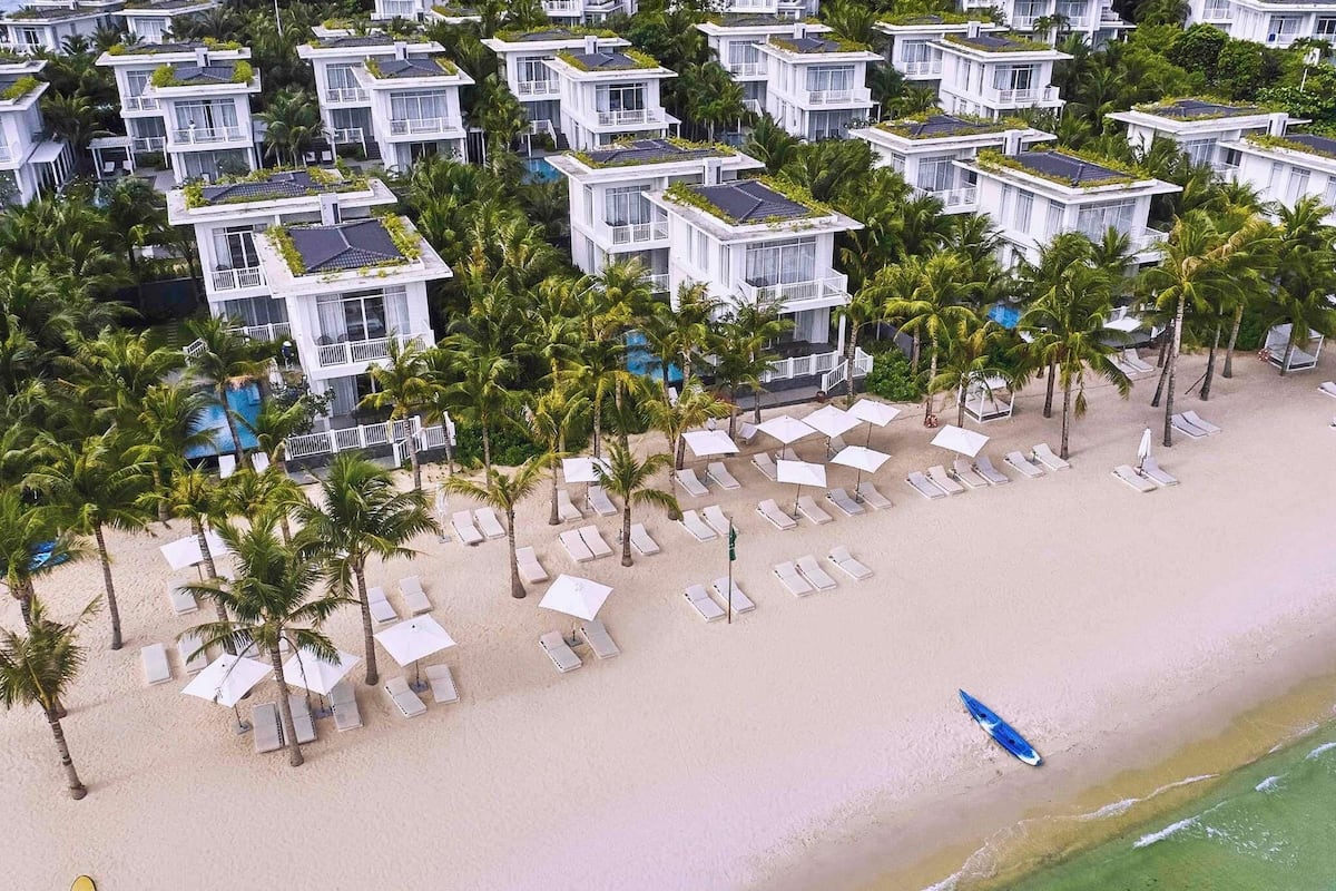 Villa, 3 chambres, piscine privée, en face de la plage | 3 chambres, draps en coton égyptien, literie de qualité